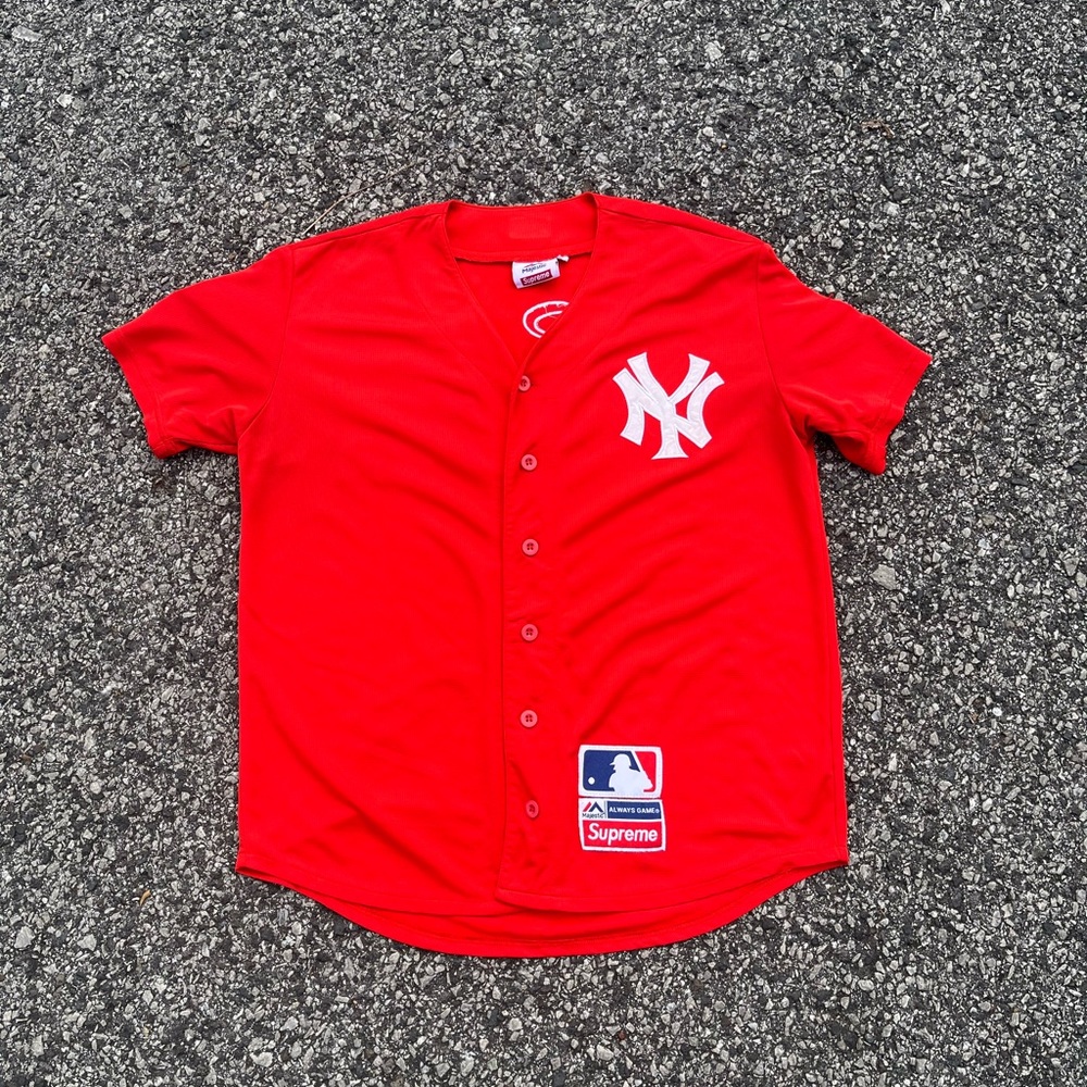 Supreme Yankees Baseball Jersey